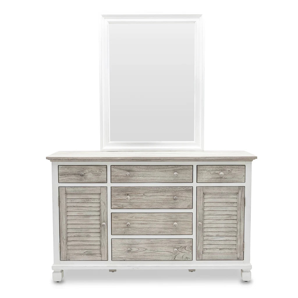 Waverly | Six Drawer Two Door Coastal Dresser