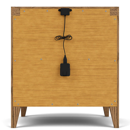 Halbrooke - One Drawer Nightstand - Light Brown