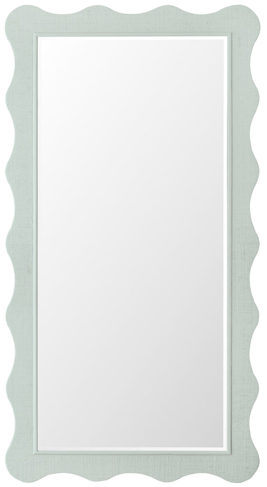 Commerce And Market - Waverly Leaner Mirror - Blue