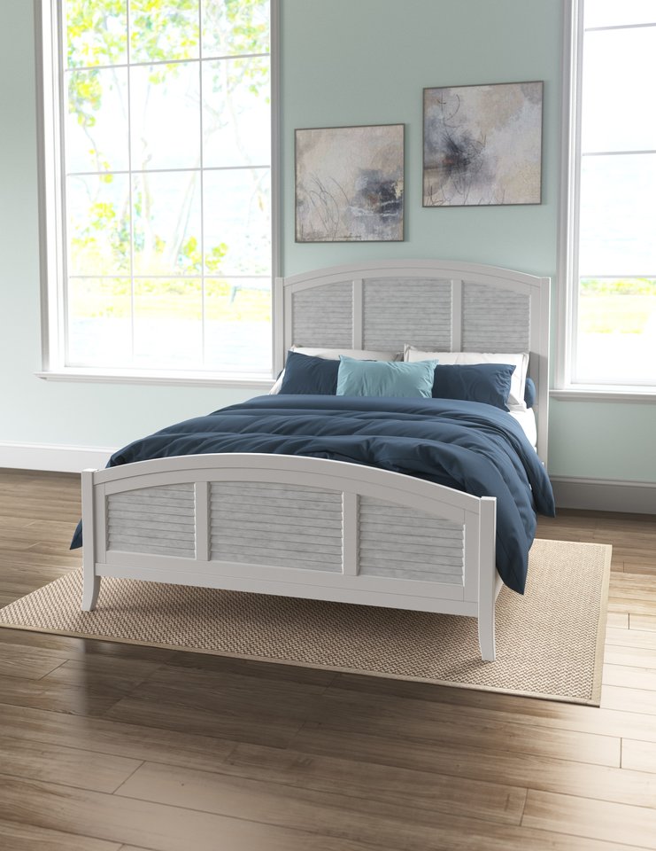 High Tide Arch Bed Collection  | Arch Bed - Chalk & White