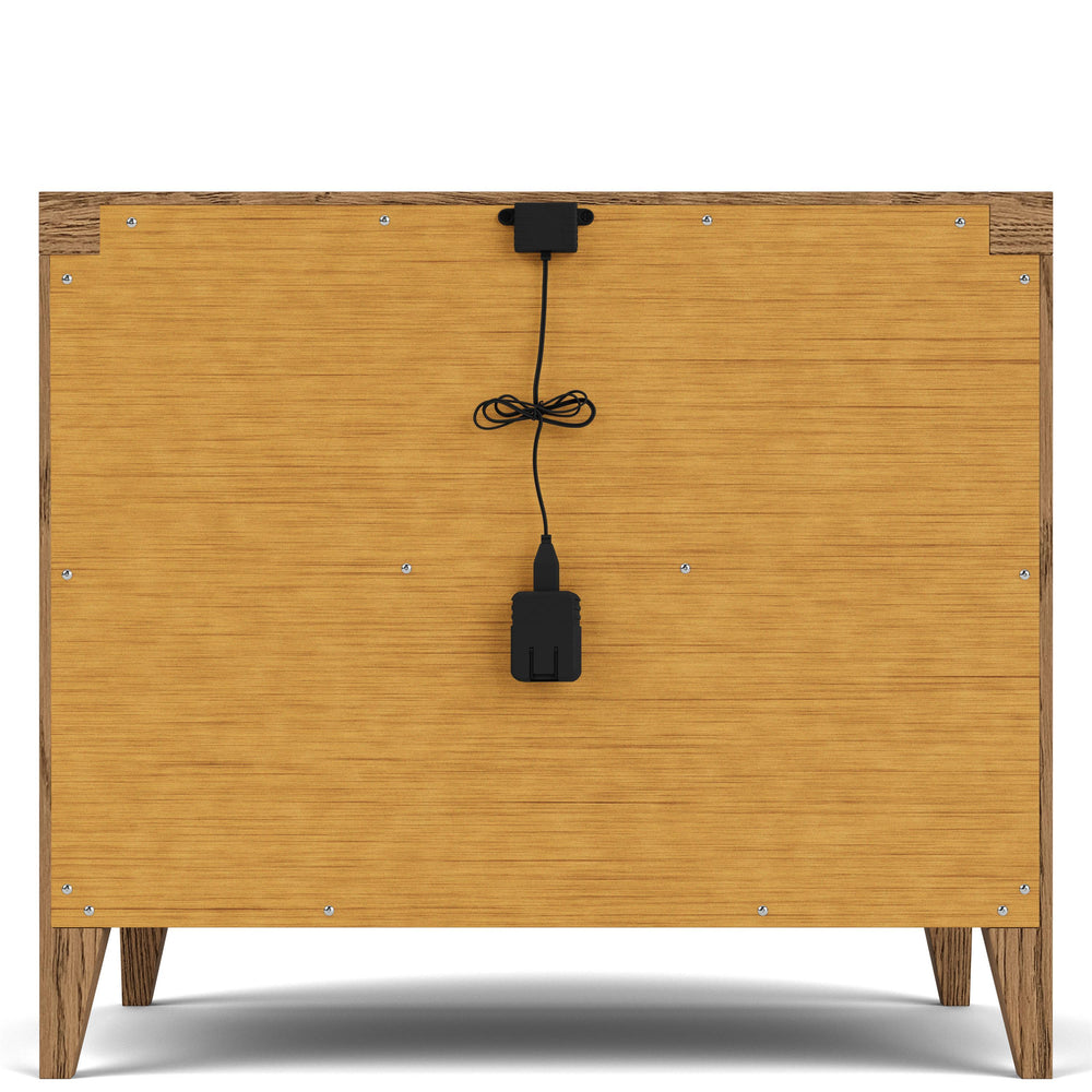 Halbrooke - 3 Drawer Nightstand - Light Brown