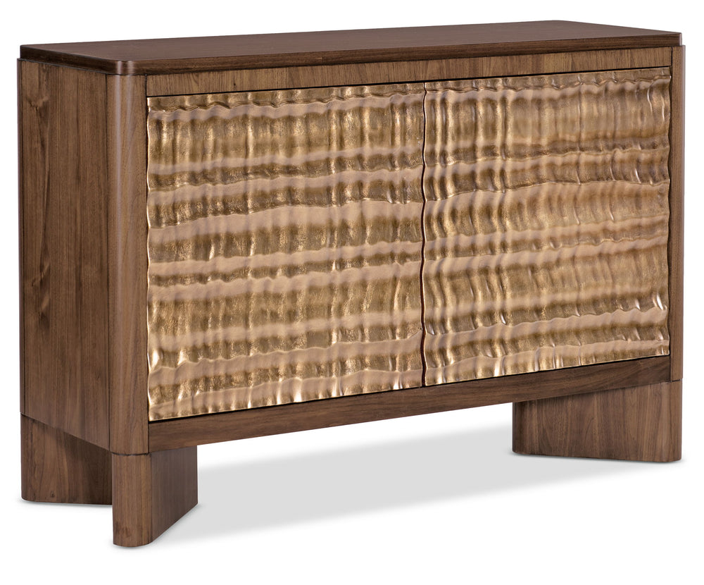 Eleana - Two Door Chest - Medium Wood