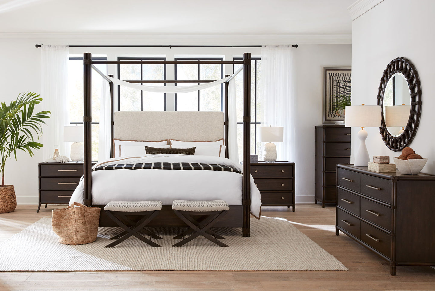 Retreat - Pole Rattan Chest