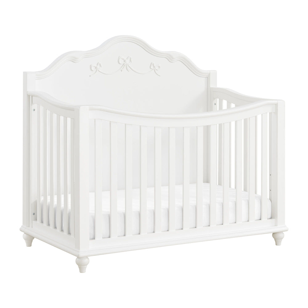 Alana - Crib With Guardrails - White