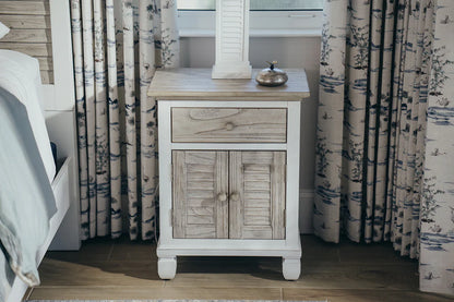 Waverly | Three Drawer Coastal Nightstand