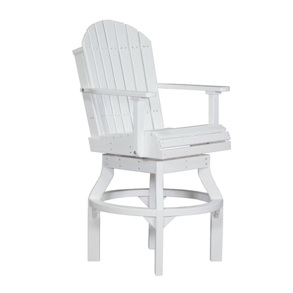 Luxcraft | Adirondack Dining Height Swivel Chair