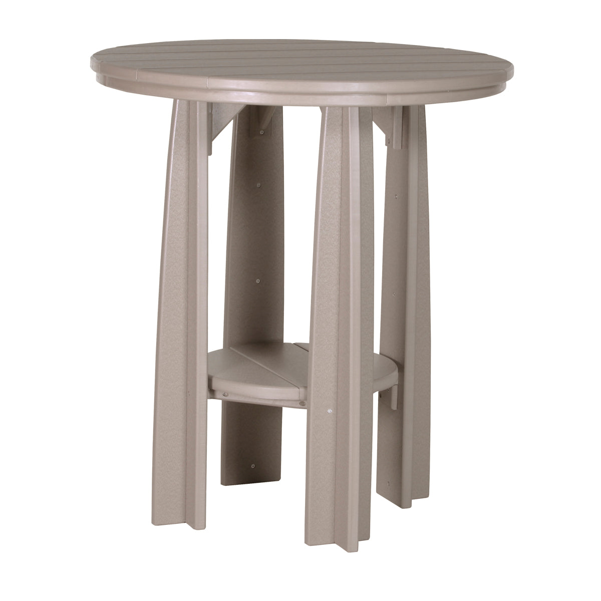 LuxCraft Balcony Table | 36" Counter-Height Outdoor Poly Table