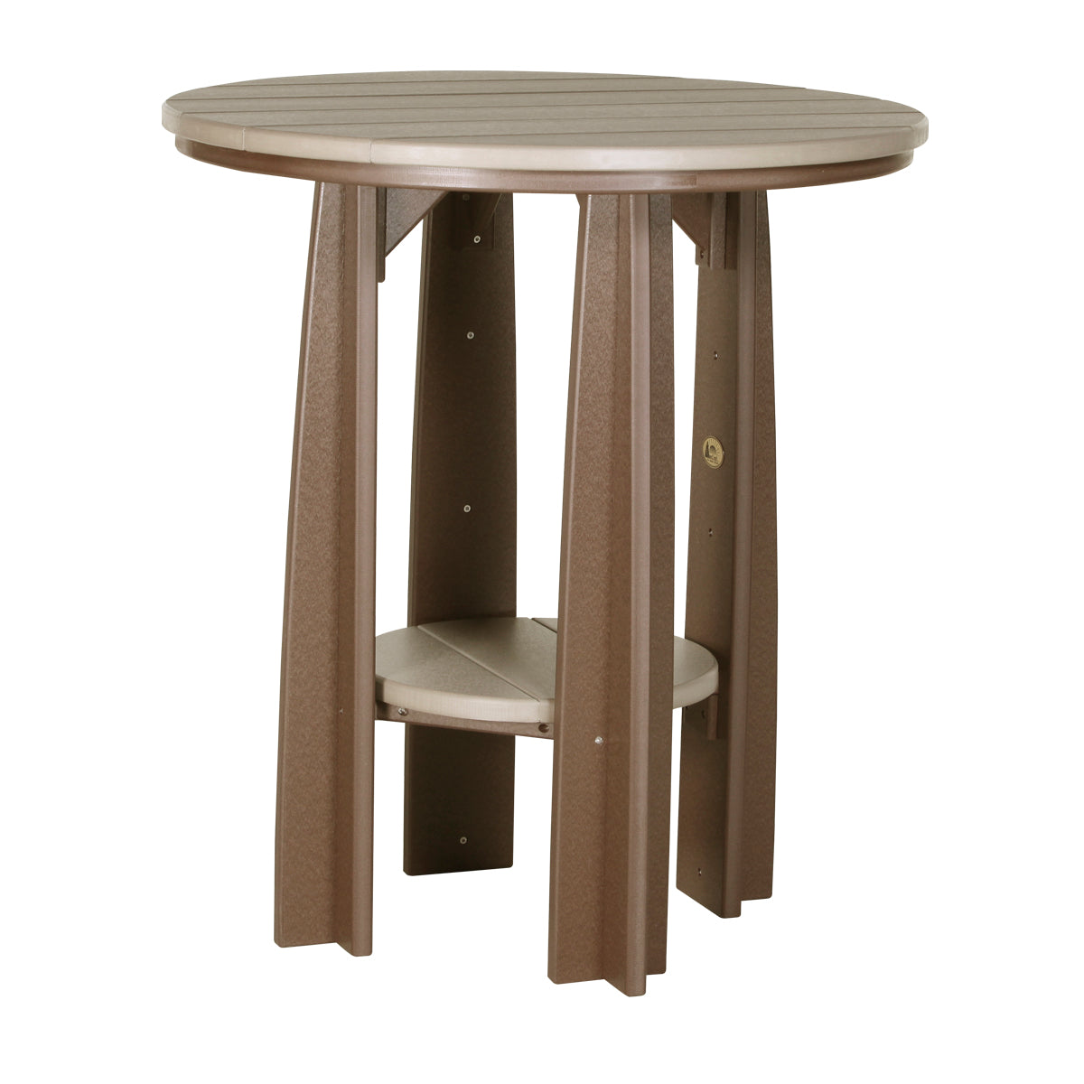LuxCraft Balcony Table | 36" Counter-Height Outdoor Poly Table