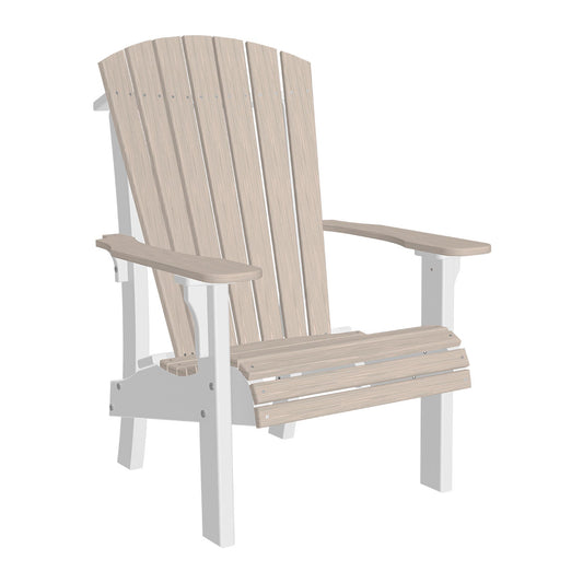 LuxCraft Royal Adirondack Chair | Elevated Seat Poly Outdoor Chair