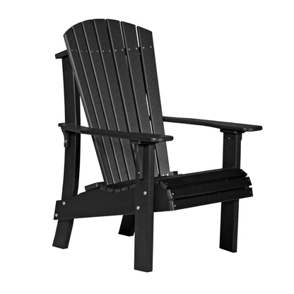 LuxCraft Royal Adirondack Chair | Elevated Seat Poly Outdoor Chair