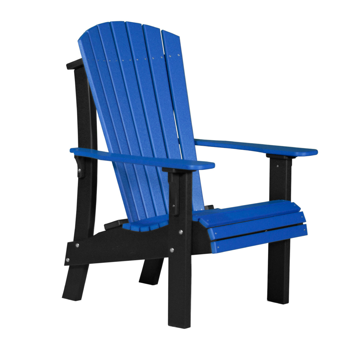 LuxCraft Royal Adirondack Chair | Elevated Seat Poly Outdoor Chair