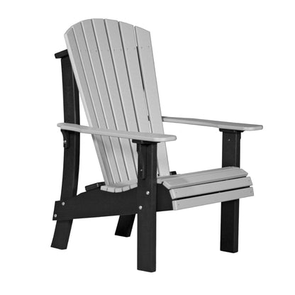 LuxCraft Royal Adirondack Chair | Elevated Seat Poly Outdoor Chair
