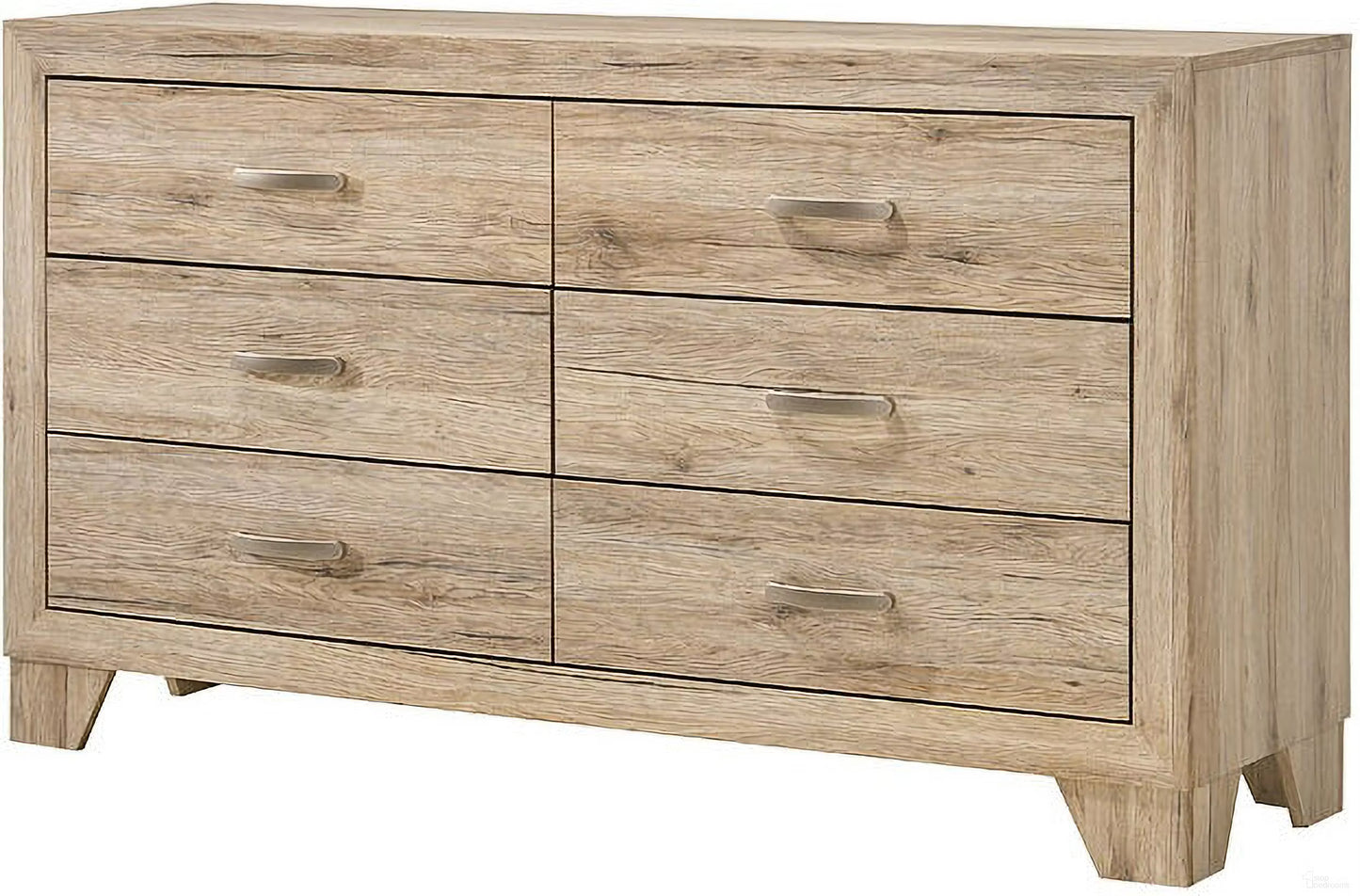 ACME | Miquell 6-Drawer Wooden Dresser in Natural