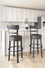 Valebeck Tall UPH Swivel Barstool(1/CN) Black