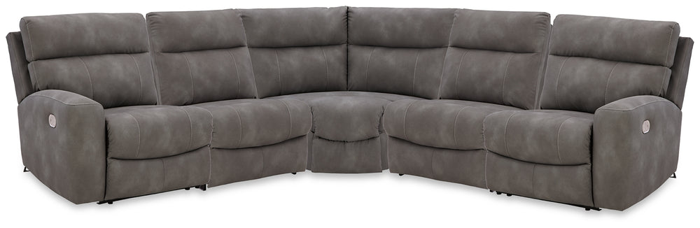 Next-Gen DuraPella 5-Piece Power Reclining Sectional