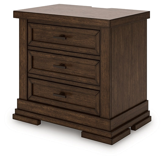 Taffenbrook Three Drawer Night Stand