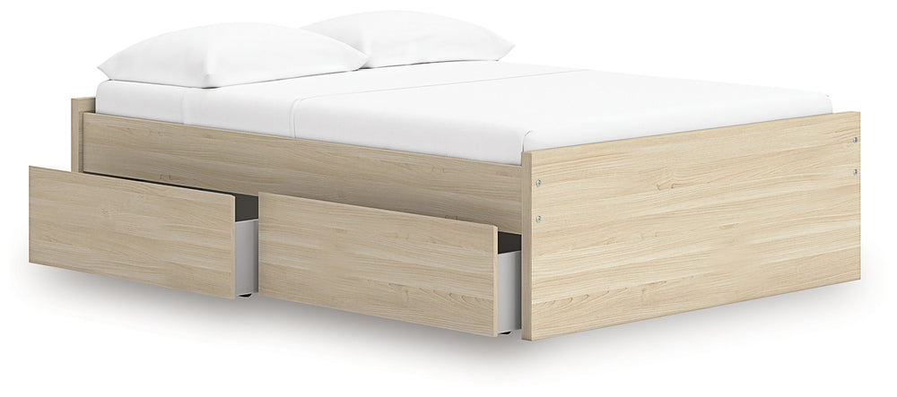 Onita Full Platform Bed with 2 Side Storage
