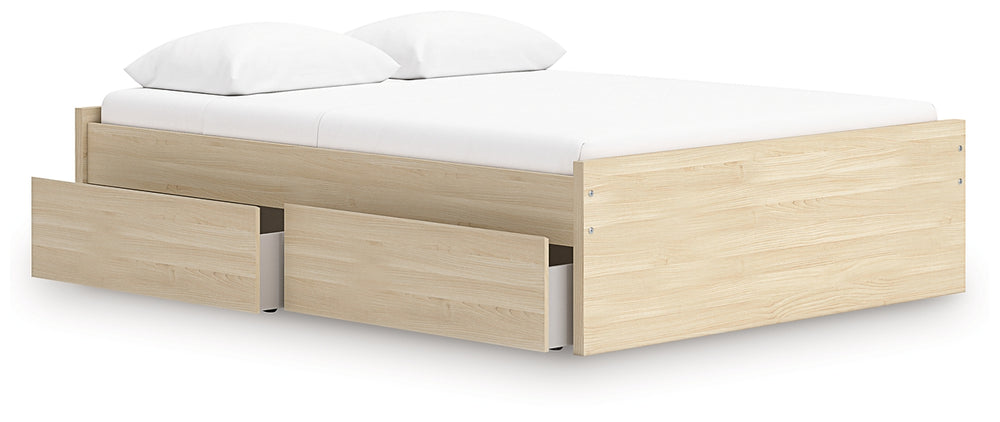 Onita Queen Platform Bed with 1 Side Storage