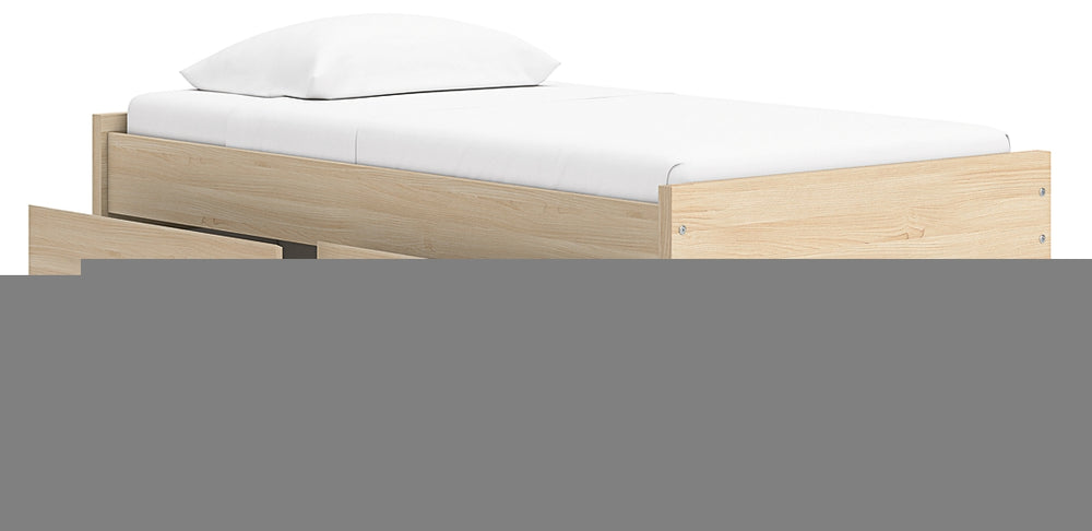 Onita Twin Platform Bed with 1 Side Storage