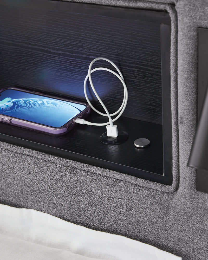 Verishaw Twin Upholstered Bed