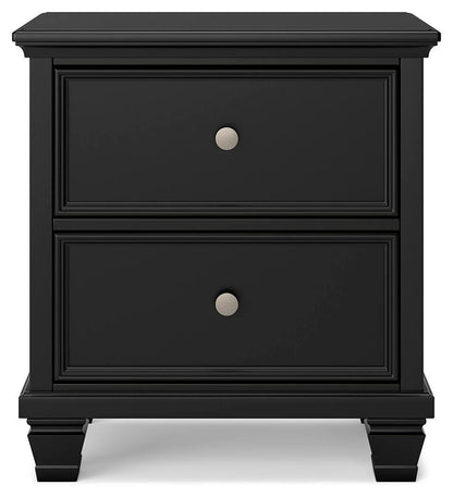 Lanolee Two Drawer Night Stand