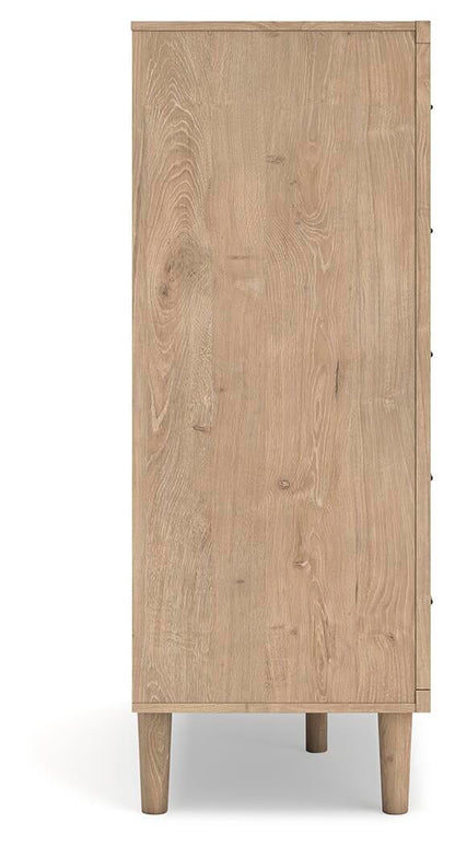 Cielden Five Drawer Wide Chest