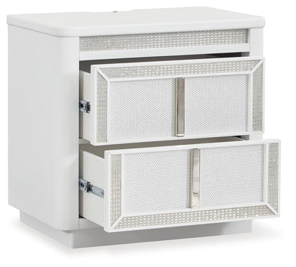 Chalanna Two Drawer Night Stand