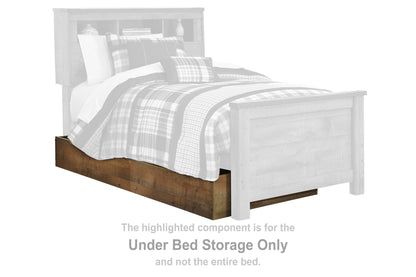 Trinell Full Bookcase Bed with Storage