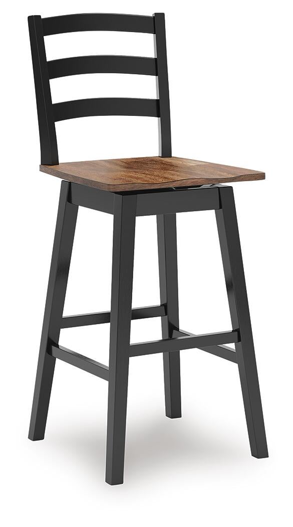 Wildenauer Tall Swivel Barstool (2/CN)