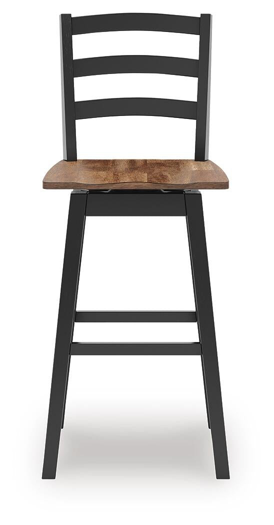 Wildenauer Tall Swivel Barstool (2/CN)