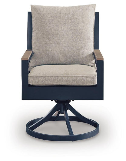East Beach Swivel Chair w/Cushion (2/CN)