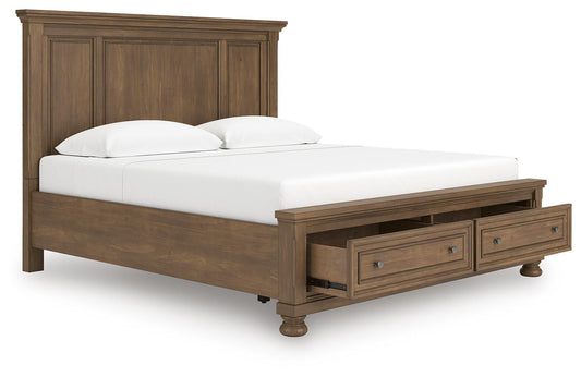 Feddinger King Panel Storage Bed