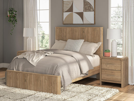 Gramburg Full Panel Platform Bed