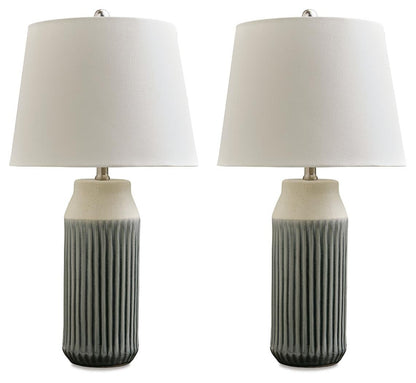 Afener Ceramic Table Lamp (2/CN)