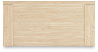 Onita King Panel Platform Bed with 2 Side Storage