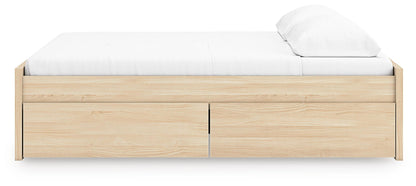 Onita King Platform Bed with 2 Side Storage
