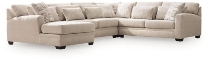 Mandi Point 4-Piece Sectional with Chaise