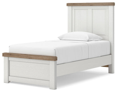 Savonport Twin Panel Bed with Storage