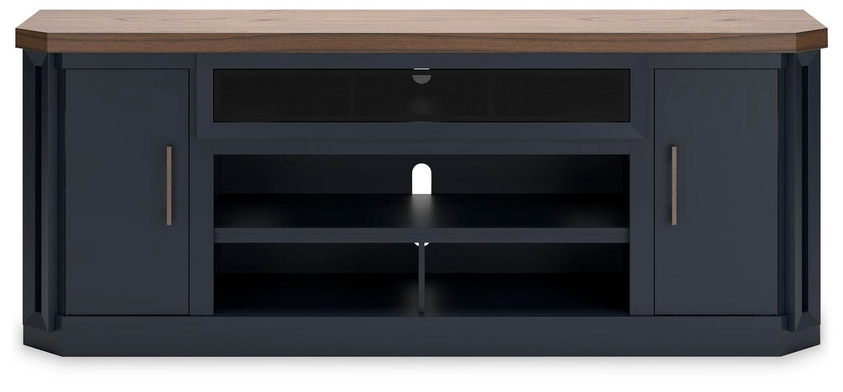 Landocken XL TV Stand w/Fireplace Option