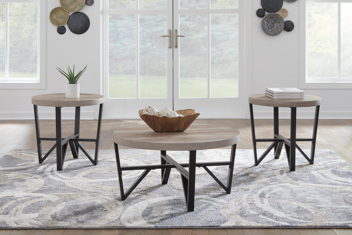 Deanlee Occasional Table Set (3/CN)