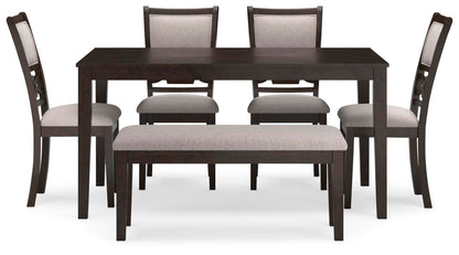 Langwest Dining Room Table Set (6/CN)