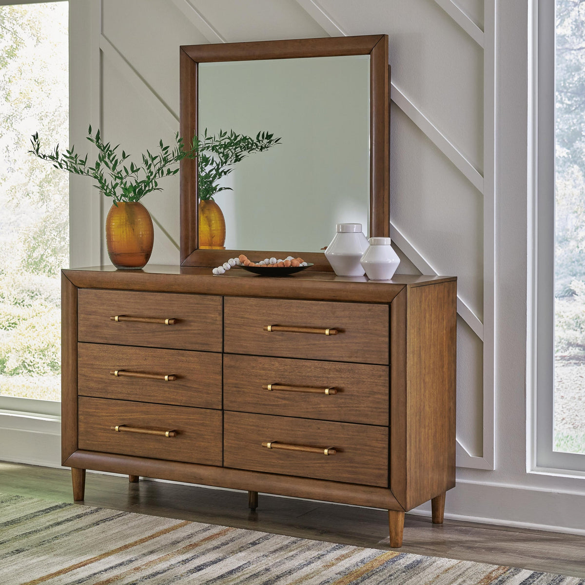 Lyncott Dresser and Mirror