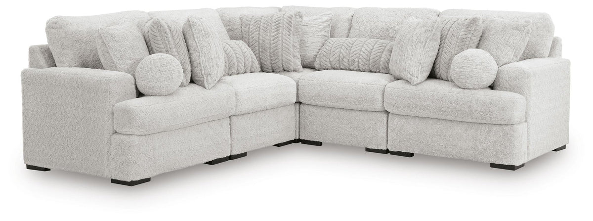 Cuddle Plush 5-Piece Sectional