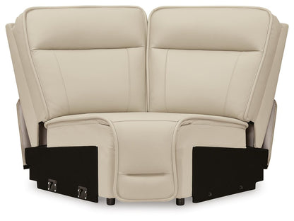 Double Deal 4-Piece Reclining Sectional