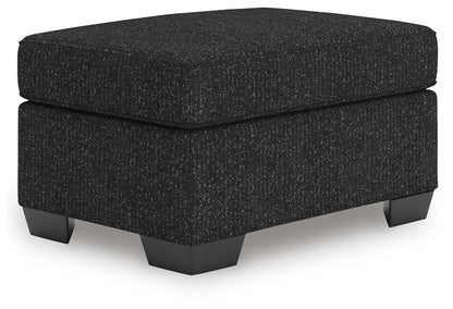 Jasmine Peaks Ottoman