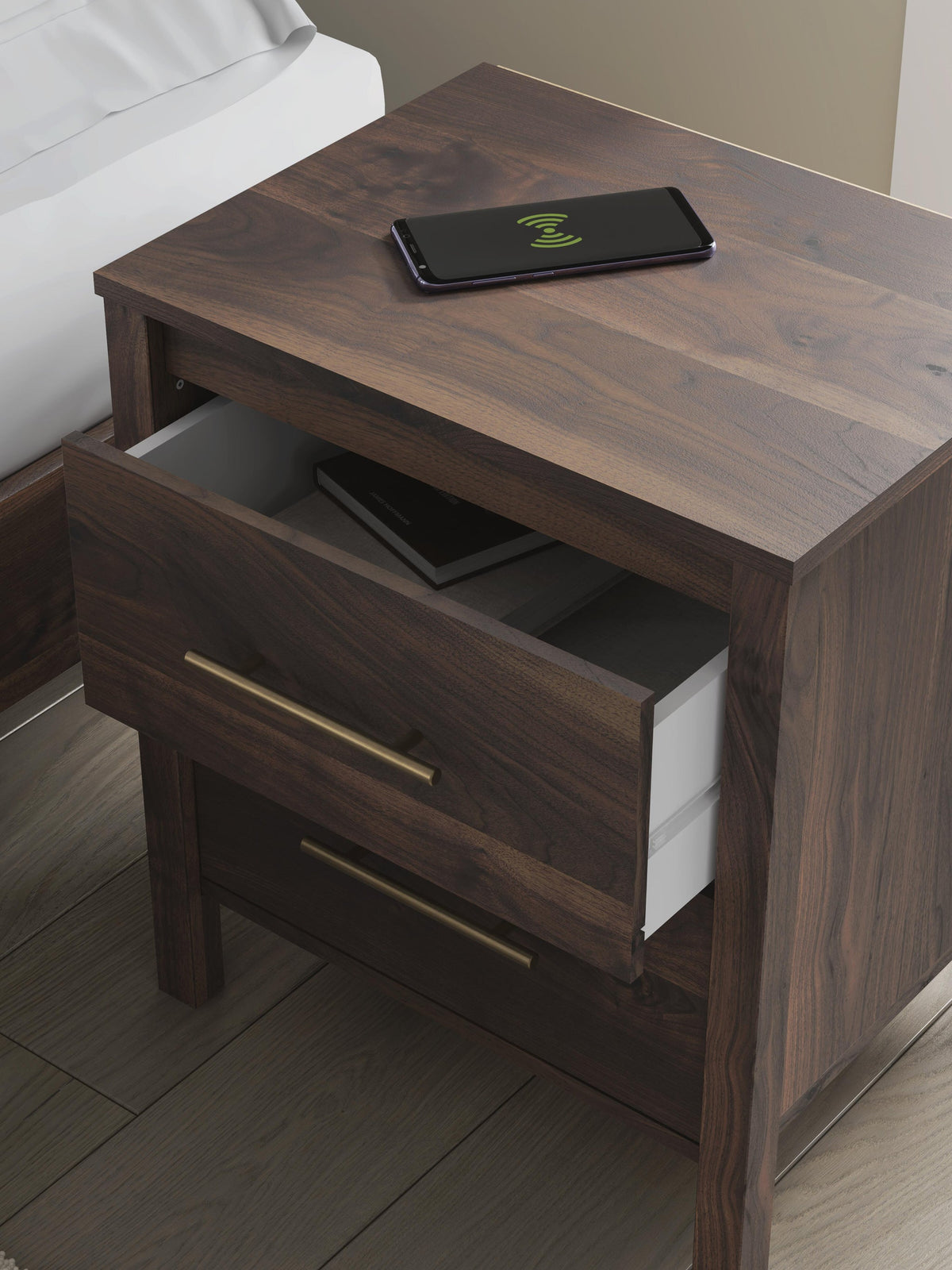 Calverson Two Drawer Night Stand