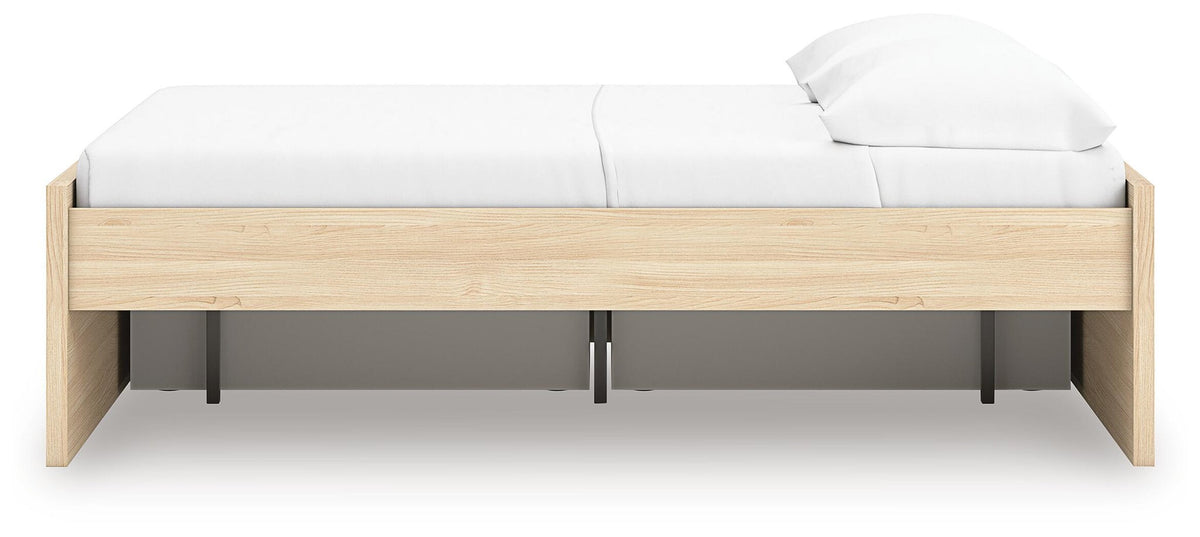 Onita Full Platform Bed with 1 Side Storage