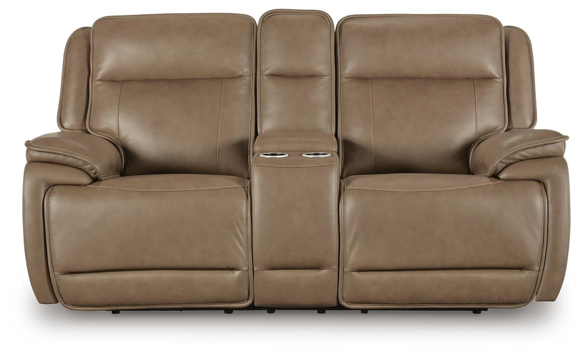 Glencroft PWR REC Loveseat/CON/ADJ HDRST