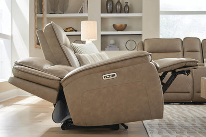 Glencroft PWR REC Loveseat/CON/ADJ HDRST