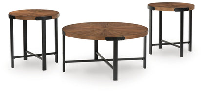 Crosstrail Occasional Table Set (3/CN)